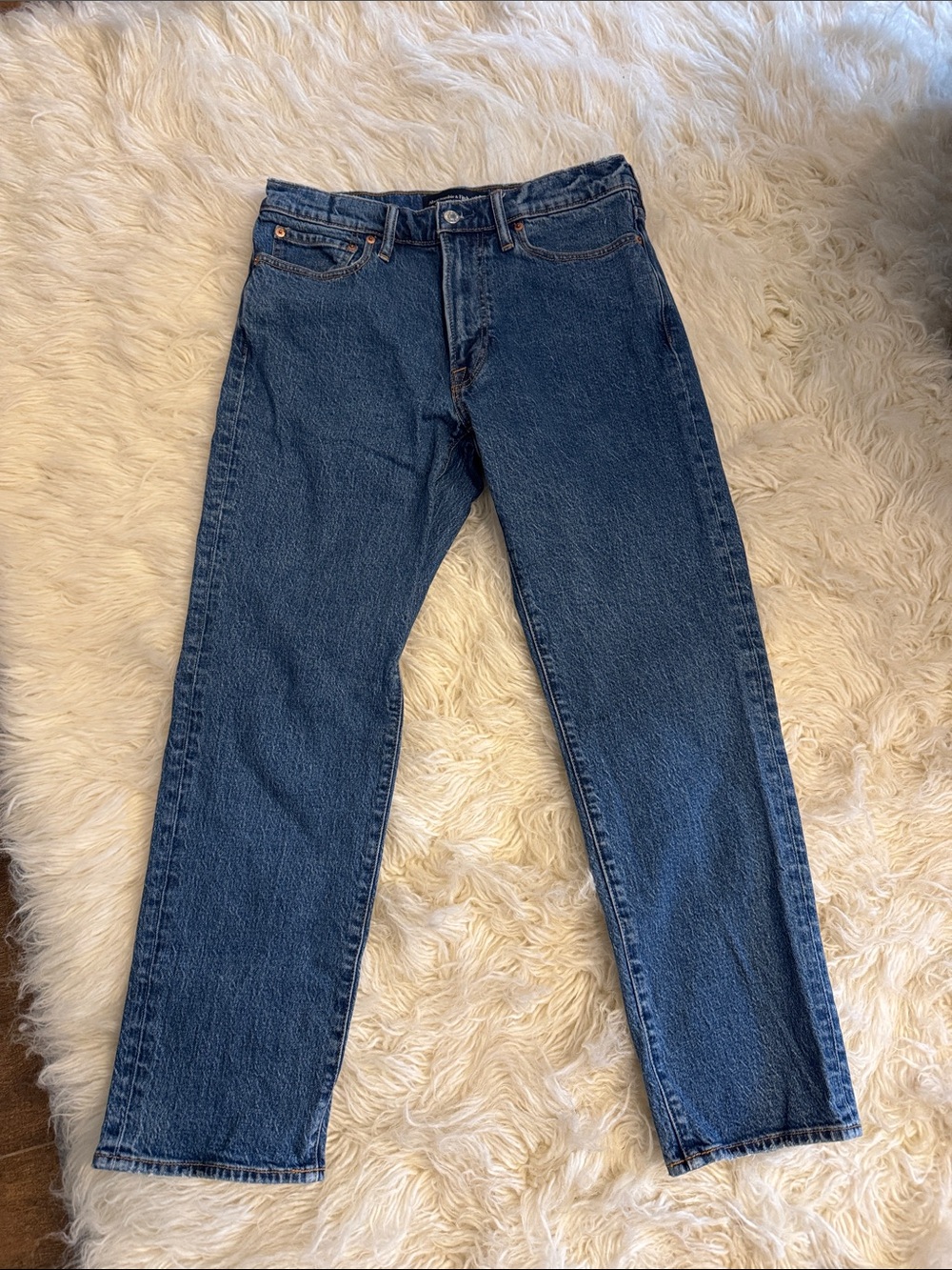 Abercrombie & Fitch Men’s vintage stretch straight jeans
